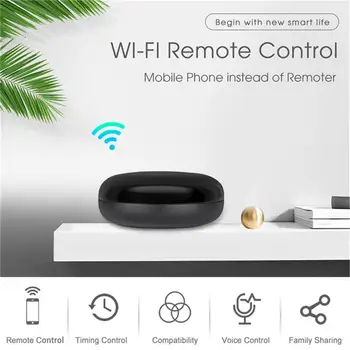 

Home Security Infrared Voice Control APP Controller Practical Multi-functional Universal Intelligent Smart Remote WIFI+IR Switch