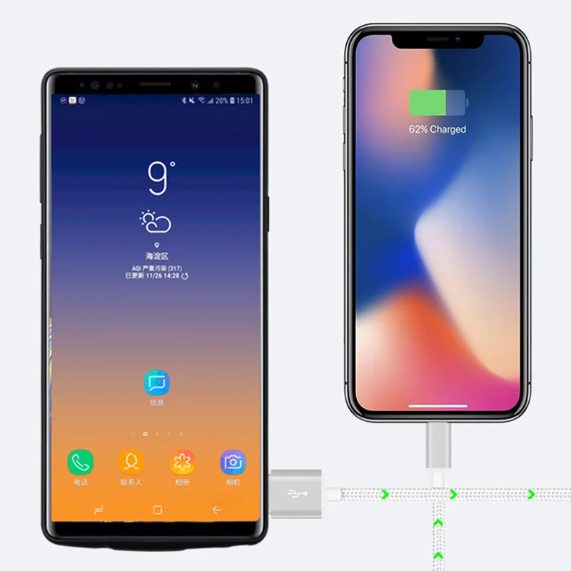 5000/6000 мА/ч чехол для зарядного устройства для samsung Galaxy Note 10 plus, чехол для внешнего аккумулятора для samsung Note 10, USB чехол для аккумулятора, держатель
