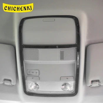 

Car Accessories Front Rear Reading Light Panel Frame Trim Sticker Cover Interior Decoration for VW Volkswagen Tiguan 2007-2017