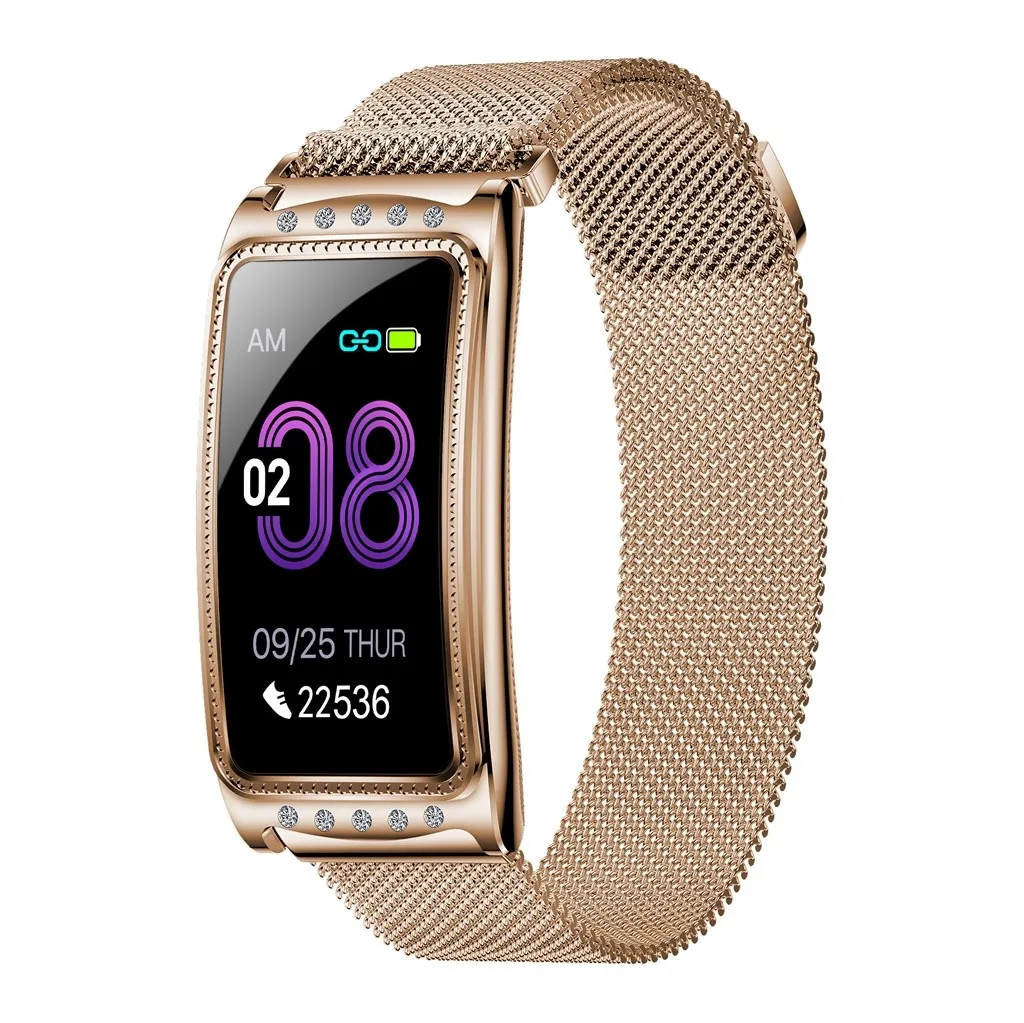 

HIPERDEAL F28 Women Smart Watch IP67 Waterproof Sleep Monitoring Bracelet Sports Color screen fitness tracker heart rate monitor