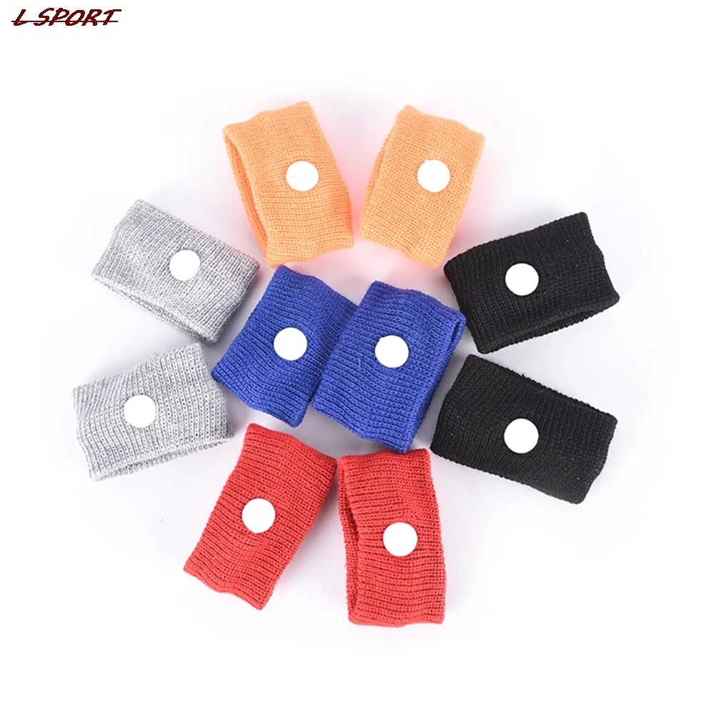 2Pcs Reusable Wrist Band Anti Nausea Wristbands Sickness Car Motion Sea Sick Ship Plane Cotton Adjustable Travel