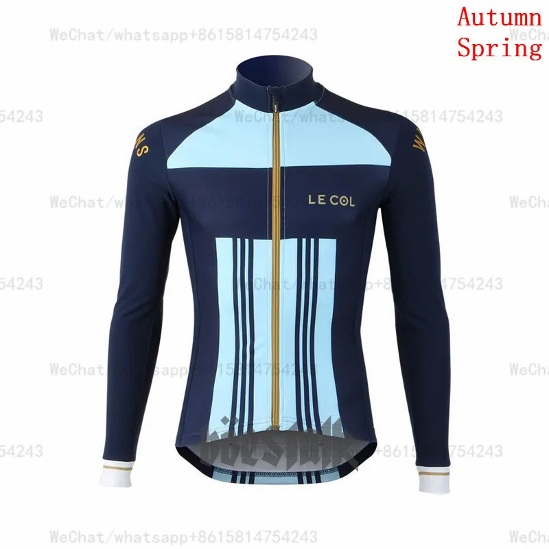 autumn jacket Le col велосипедная одежда для мужчин wiggins осень с длинным рукавом велосипедный теплый велосипед bh гоночный на заказ спортивный велосипед Майо ciclismo - Цвет: autumn jacket
