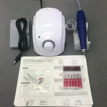 Сильный марафон 102л ручка 35000 об/мин Электрическая дрель для ногтей сильный 210 маникюрный аппарат для маникюра Инструменты для нейл-арта