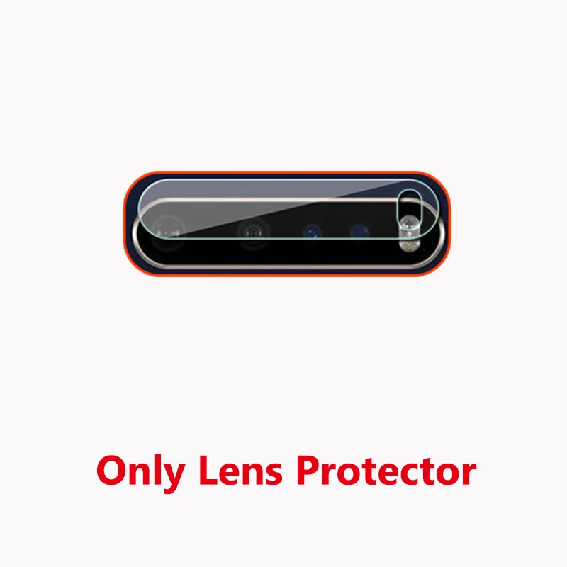2-in-1 Protective Tempered Glass Set - Back Camera Lens Film & Screen Protector