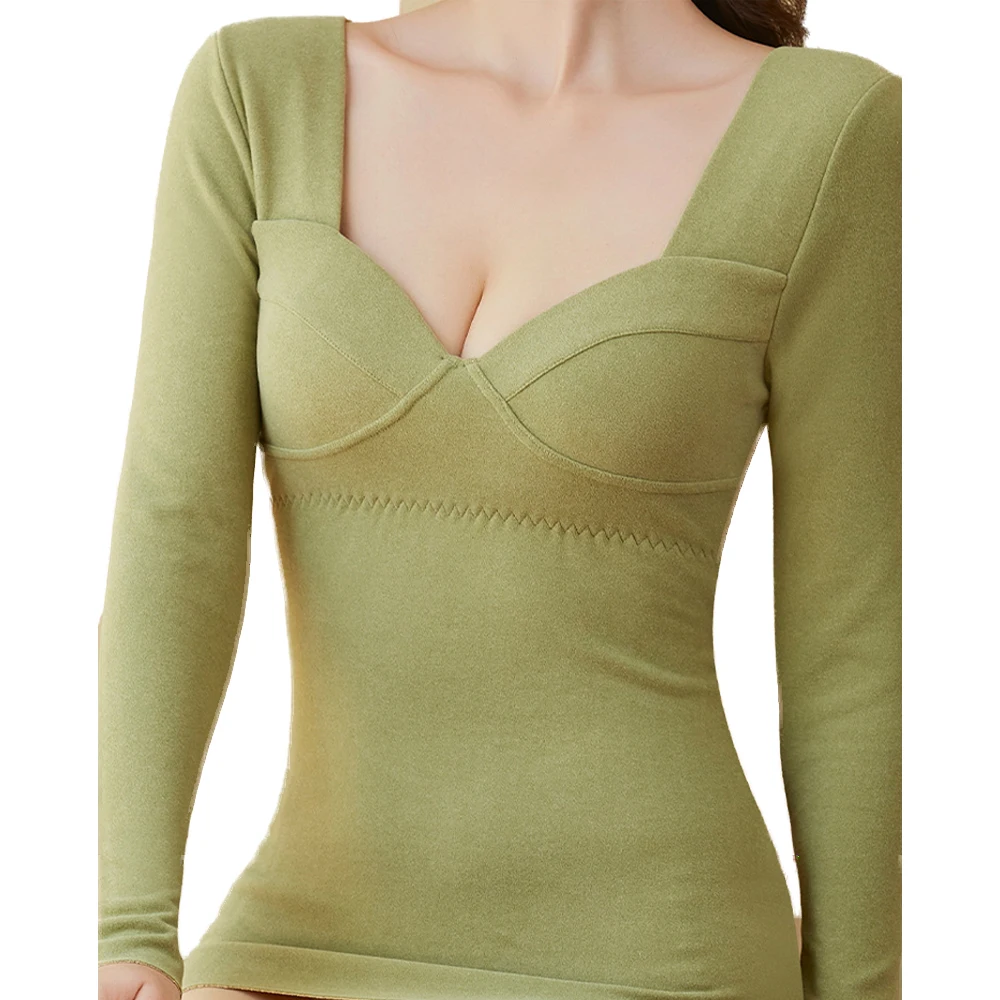 

Women's Thermal Underwear Winter Warm Long Sleeve Top Warm Long Sleeve Top Warm Underwear Women's Winter Clothes