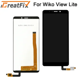 

5.45 inch For Wiko View Lite LCD Display+Touch Screen 100% tested LCD Digitizer Glass Panel Replacement viewlite +tools