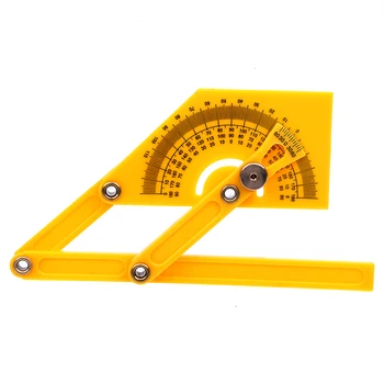 

NICEYARD Angle Ruler Gauging Tools Instruments Folding Measuring Tools 180 Degree Pointer Protractor Ruler Plastic Protractor
