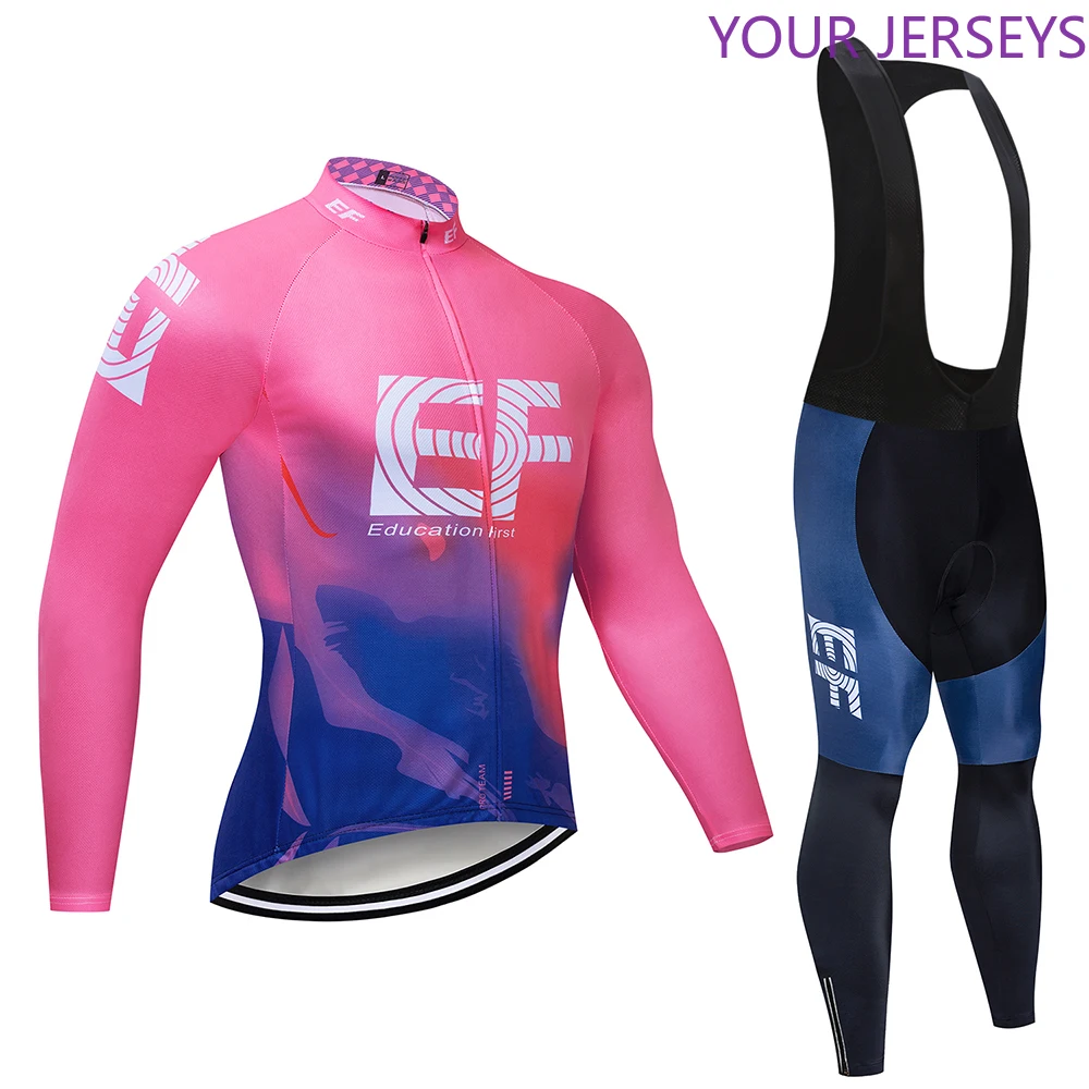 

EFE 2020 Spring And Autumn Custom Clothing Riding Jacket Bicycle Set Jacket Clothes Jersey Suit Clothes Men's Uniform Pants Set