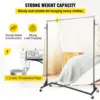 VEVOR Z Base Standing Coat Rack Floor Clothes Hanger Storage Wardrobe Adjustable Height Lockable Caster Entrance Hall Furniture 4