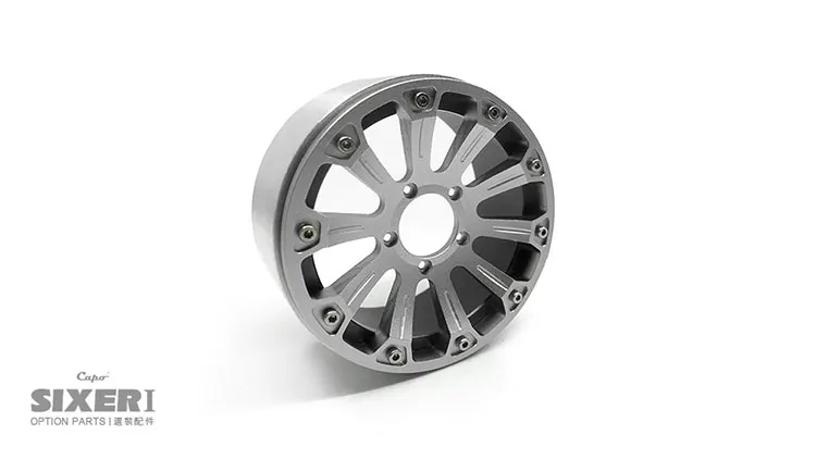 CNC сплав ступицы колеса 2,8 дюймов для CAPO SIXER 1 Suzuki Samurai 1/10 rc автомобиль 4 шт