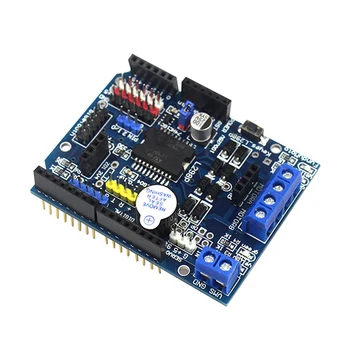 

A6-- L298P L298 Shield R3 DC Motor Driver Shiled Board Module 2A Dual Full Bridge H-Bridge 2 Way For Arduino UNO Relay 5V 12V