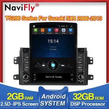 

NaviFly Vertical Tesla screen IPS DSP for Suzuki SX4 2006-2013 Android Car Audio radio Multimedia player