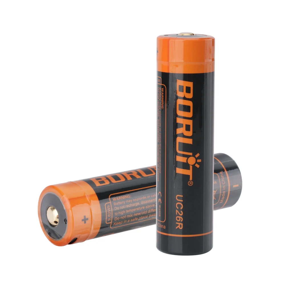 BORUiT 100% Новый оригинальный 18650 3 7 в 2600/2200/4000 мА/ч литиевый перезаряжаемый