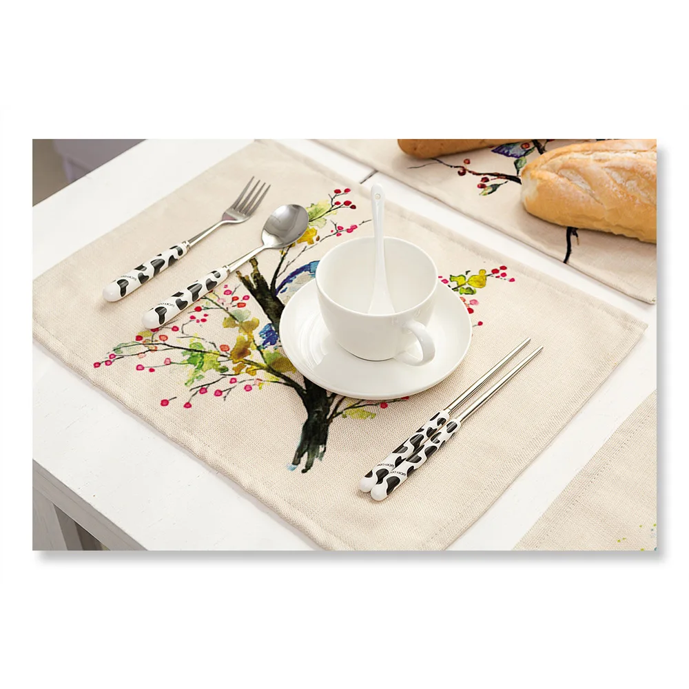 Lychee 42*32 см, набор для мытья и рисования, коврик для стола, анти-обжигающий коврик, сделай сам, украшение для кухни, аксессуары для столовой