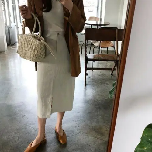 Fashion Straw Bucket Bag for Summer 2021