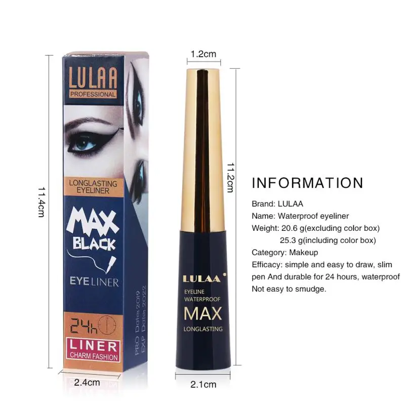 LULAA Black eyeliner delineador waterproof eye liner liquid eyeliner kosmetyki magnetic eyeliner cosmetics eyeliner Pen TSLM1 LULAA Black eyeliner delineador waterproof eye liner liquid eyeliner kosmetyki magnetic eyeliner cosmetics eyeliner Pen TSLM1