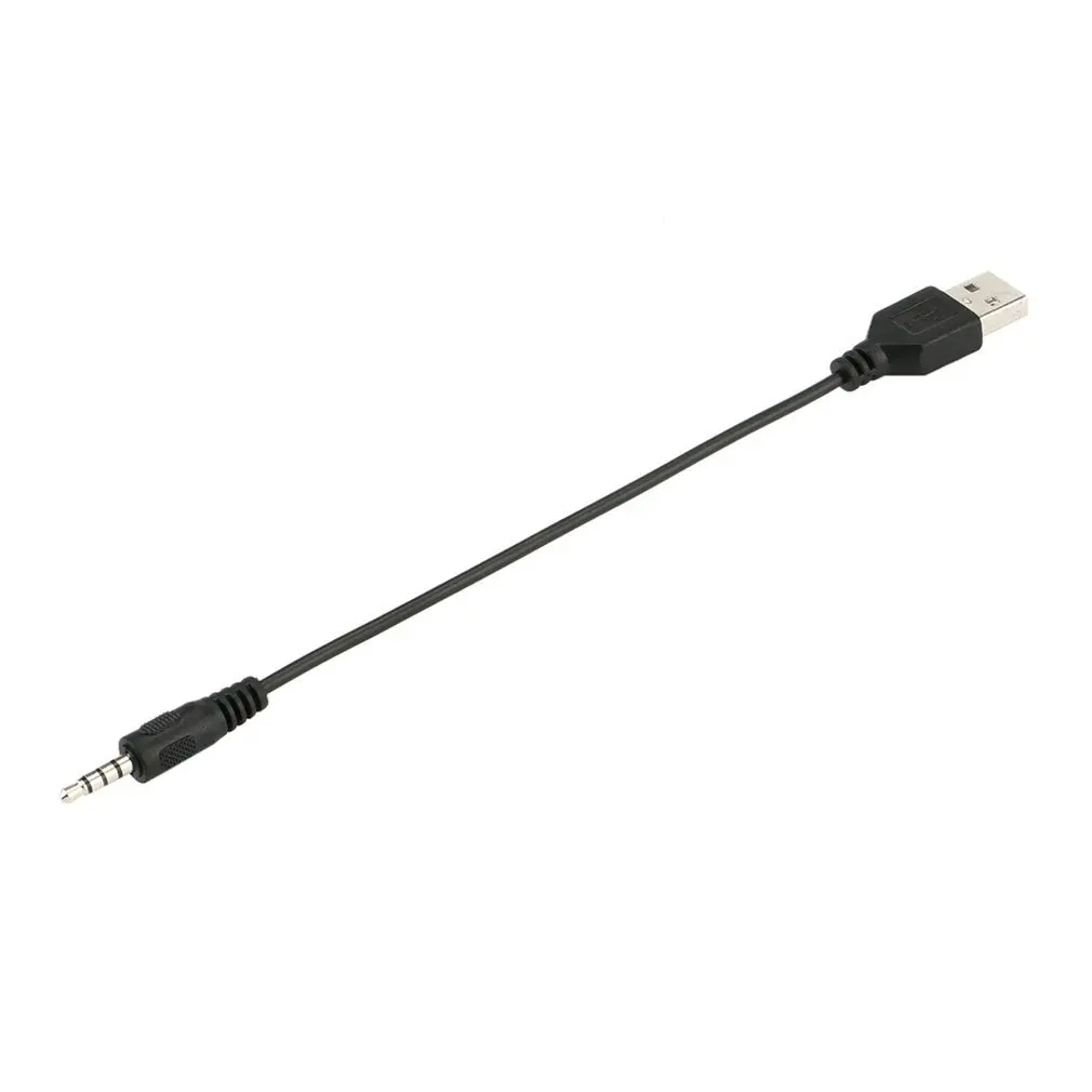 Портативный Авто аудио конвертер адаптер кабель 3 5 мм AUX &quotпапа&quot в USB &quotМама&quot