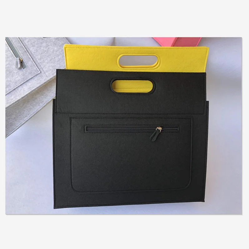 EVAHOM сумка для ноутбука модная фетровая сумка для компьютера A4 сумка для файлов универсальная сумка креативная сумка для хранения портфель A1