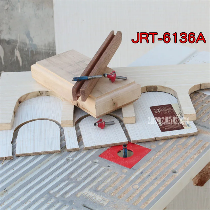 JRT-6136A Многофункциональный гравировальный станок, деревянный верстак, электромеханический фрезерный станок по дереву/верстак с откидной стружкой 220 В/110 в кВт