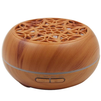 

Hot Wood Grain Ultrasonic Aroma Essential Oil Diffuser with Bluetooth Wireless Music Speaker Timer Aromatherapy Air Humidifier 3