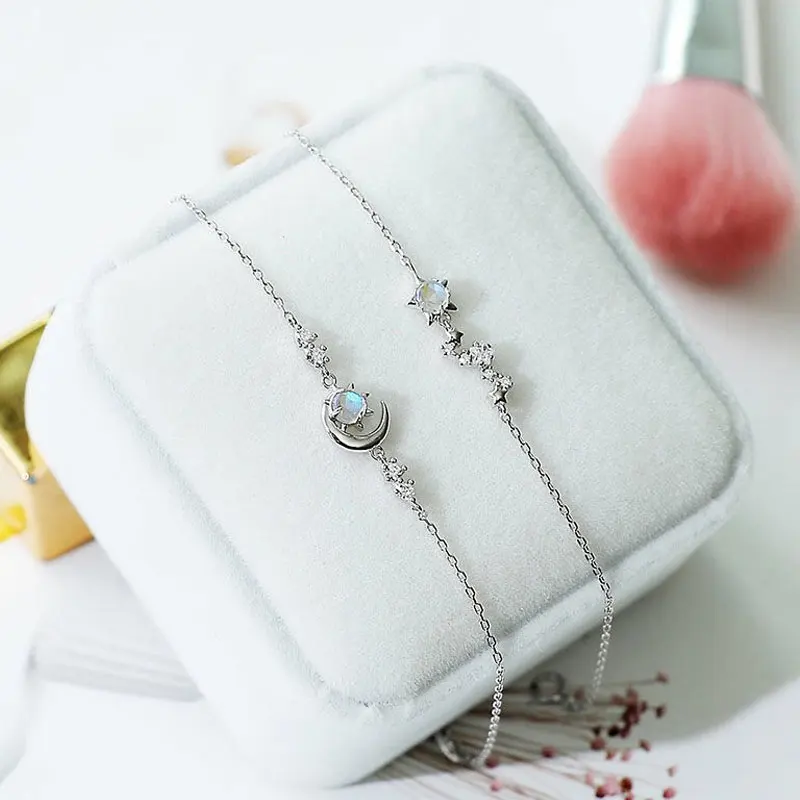 Stars moon girlfriends bracelet female student ins temperament girl girlfriend bracelets birthday gift - Image 3