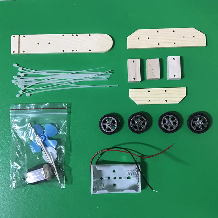 

DIY Creative Electric Airplane Wood Assembled Model Maker Handmade Material Science And Technology Small Invention Educational T