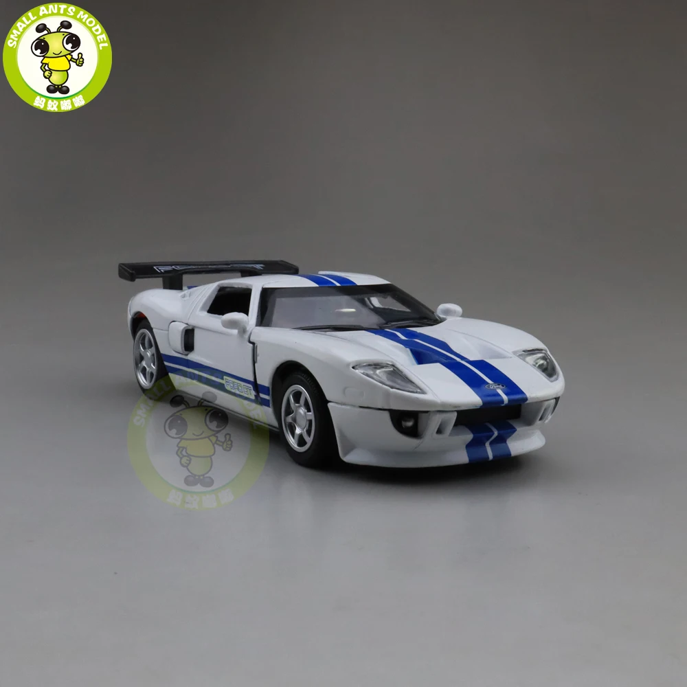 1/32 Ford GT 2006 литая модель автомобиля игрушки для детей Детское звуковое освещение Вытяните назад Подарки для мальчиков девочек