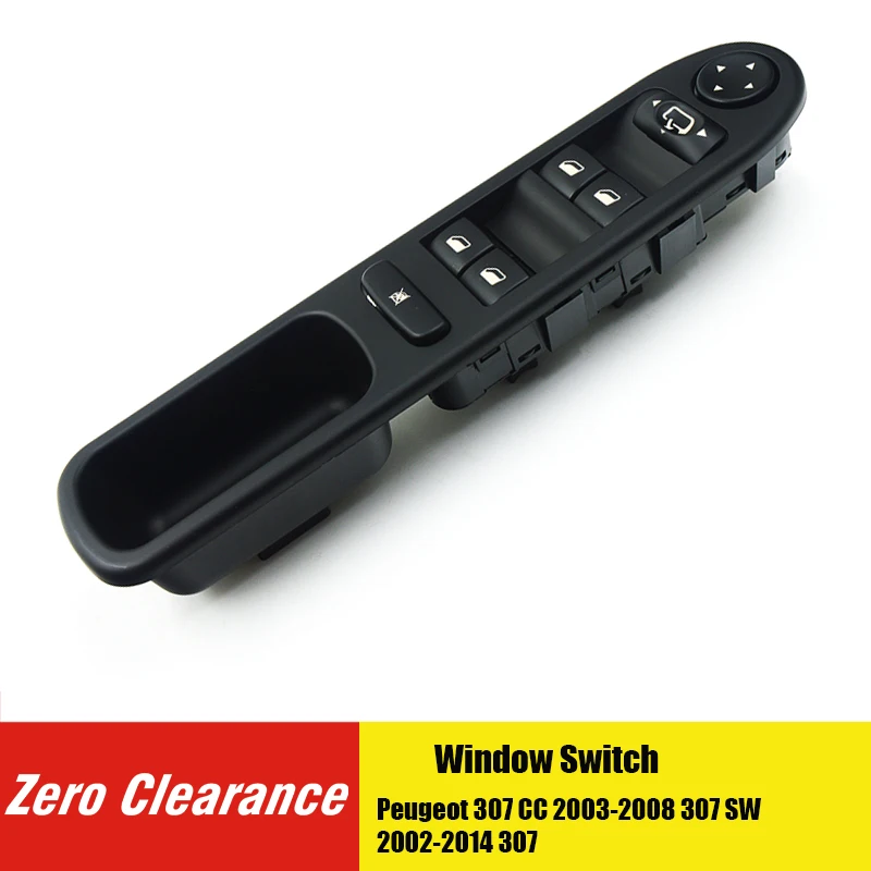 

Zero Clearance NEW 6554.KTMaster Window Control Switch Electric Folding Button For Peugeot 307 CC 2003-2008 307 SW 2002-2014 307