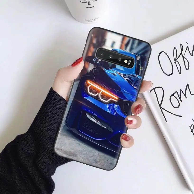 Blue Red for Bmw Case for Samsung Galaxy S10 Plus Lite Note 10 9 8 S9 3