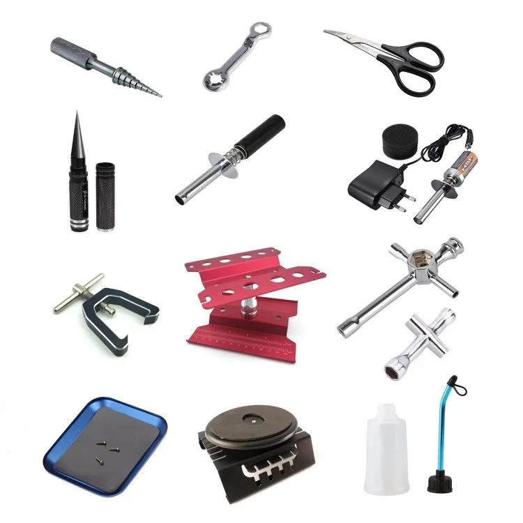 

HSP Infinite Model Car 80142 Methanol Oil Moving Model Remote Control Car Igniter Set Oiler Sleeve Toolkit