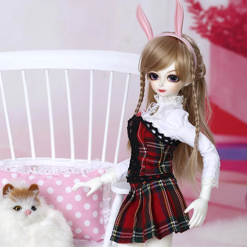 

Fairyland Minifee Soo 1/4 MSD Doll BJD Girl Body with Swimsuit for Girls Gift