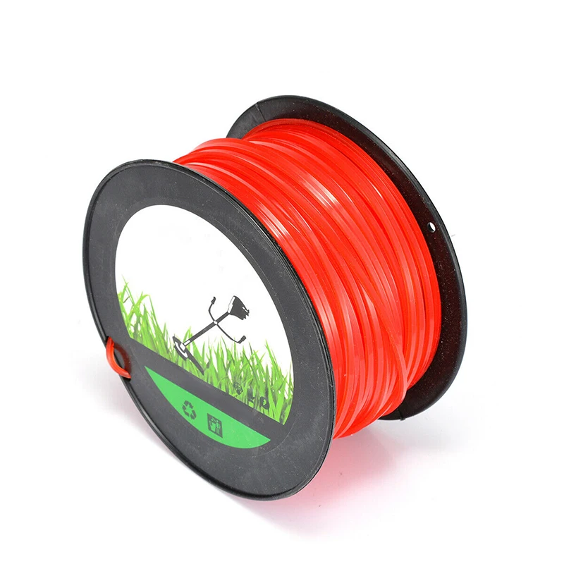 120 м 2,7 мм квадратный кусторез Strimmer шнур для триммера провода для STIHL качество нейлон садовая трава сорняки удалить