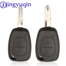 Jingyuqin 2 кнопки дистанционного ключа автомобиля оболочки крышка брелок чехол для Vauxhall/Opel Vivaro/Renault Movano Trafic Renault Kangoo пустой
