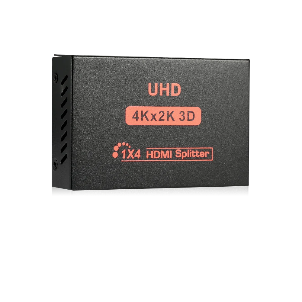 Geartronics HD 4K HDMI сплиттер 1X4 порт 3D UHD 1080p * 2K видео переключатель 1 вход 4 выхода