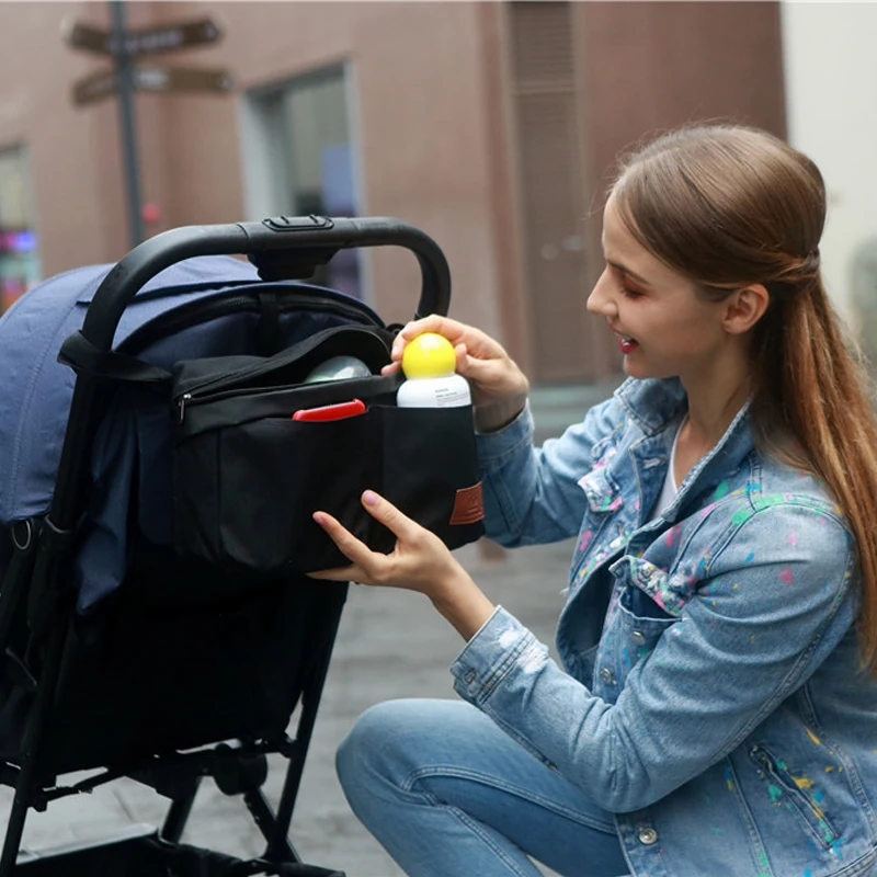 Bébé poussette organisateur Nappy sac crochet suspendu momie chariot étanche bouteille sac sac à main landau panier organisateur sac à couches