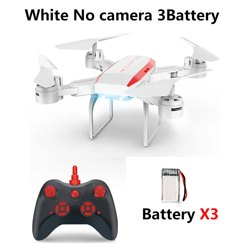 White No camera 3B KY606D Квадрокоптер Дрон 4K Rc вертолет Дроны с камерой HD долгое время полета RC gps Дрон wifi FPV складная игрушка - Цвет: White No camera 3B