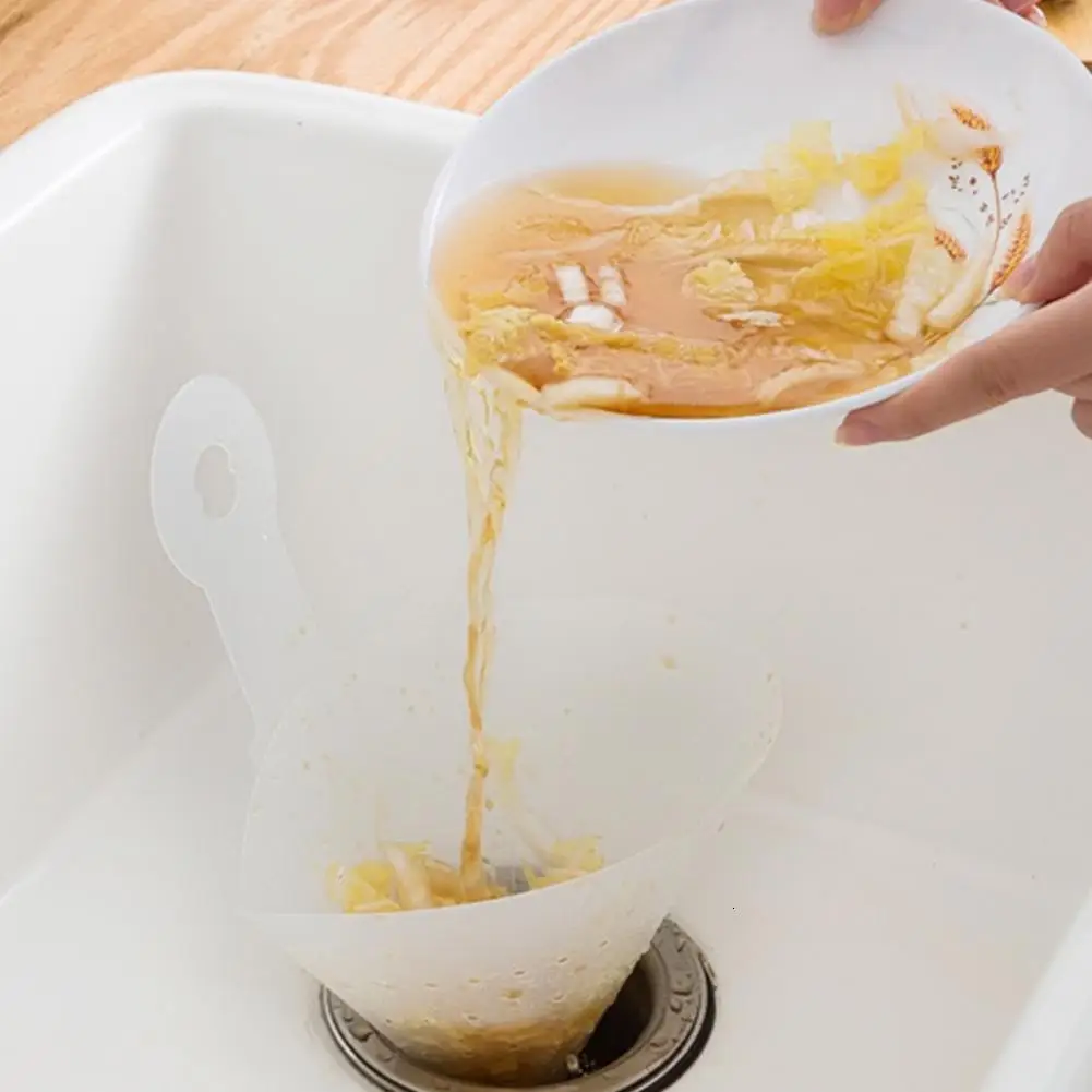 Кухня самостоящая сливная раковина остатки супа сок разделены мусорный фильтр Складная простая раковина анти-блокирующее устройство