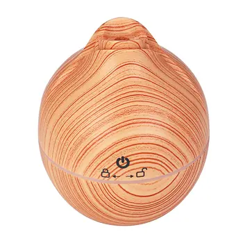 

New Humidification Aromatherapy Machine Household Creative Flower Bud Humidifier Beautiful Wood Grain Aroma Humidifier