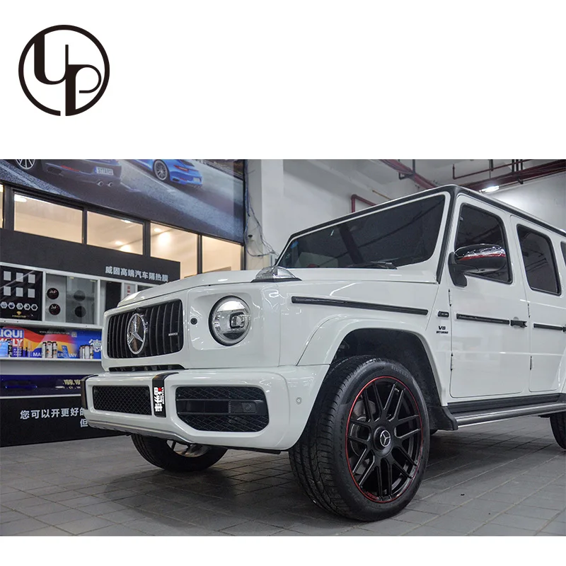 G class w464 G500 G550 G63 A стиль издание черный и углеродного волокна боковой молдинг планки комплект