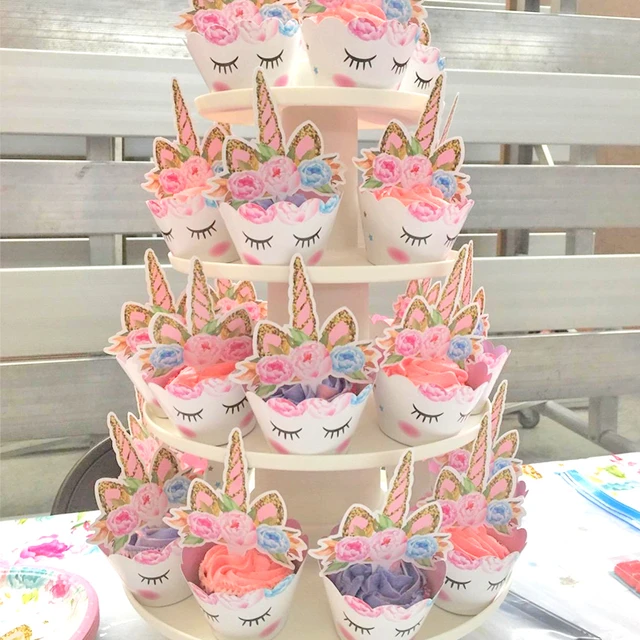 Regalini per gli invitati di una festa Arcobaleno  Feste arcobaleno,  Regalini per festa, Toppers cupcake