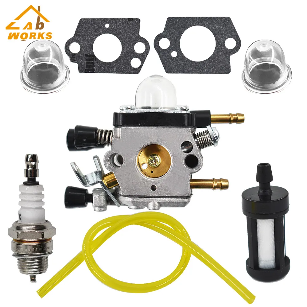 Carburatore Per Stihl Bg45 Bg46 Bg55 Bg65 Bg85 Sh55 Sh85 Foglia Ventilatore Zama Carb