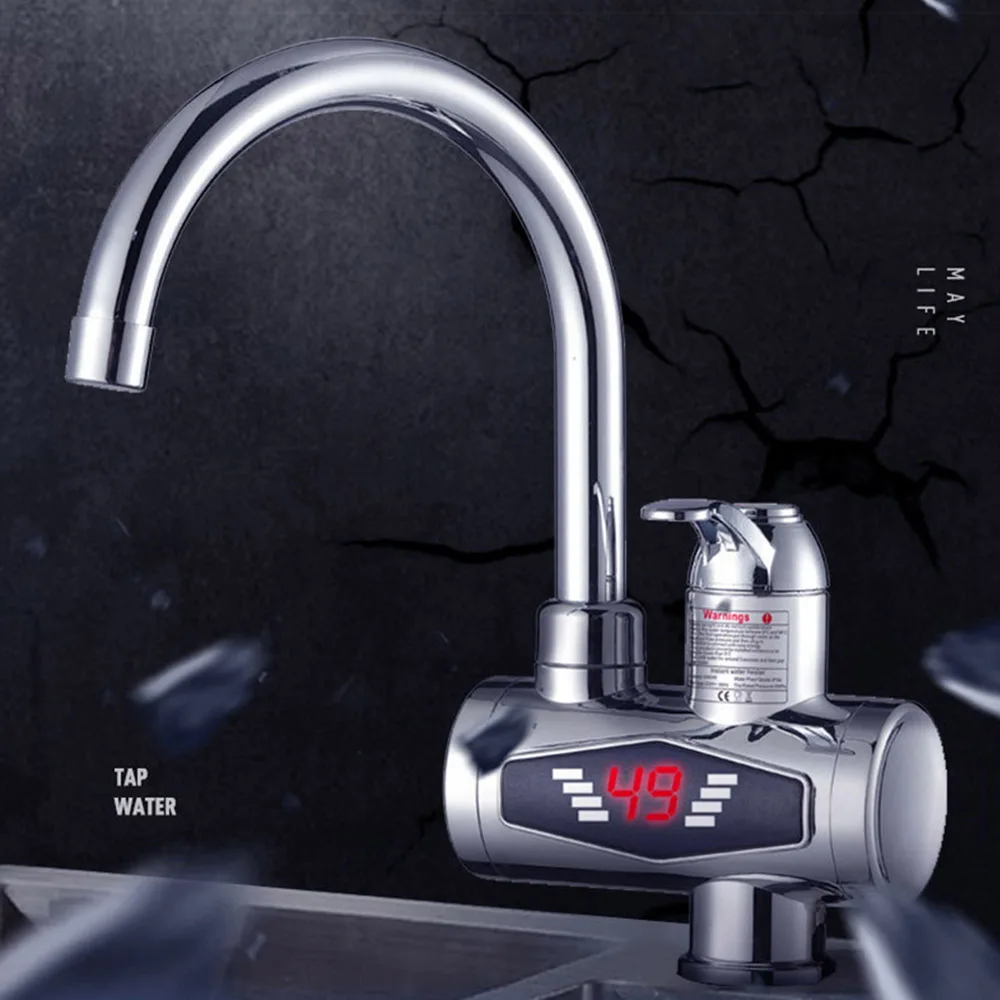 LED Display Water Heater Kitchen Faucet Instant Water Heater Shower Instant Heaters Tap new