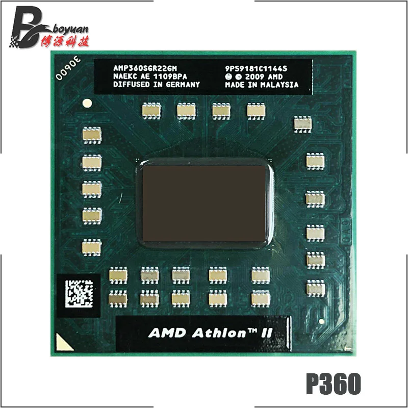 AMD Athlon II Dual-Core Mobile P360 2.3 GHz Dual-Thread CPU Processor AMP360SGR22GM Socket S1 | Компьютеры и офис
