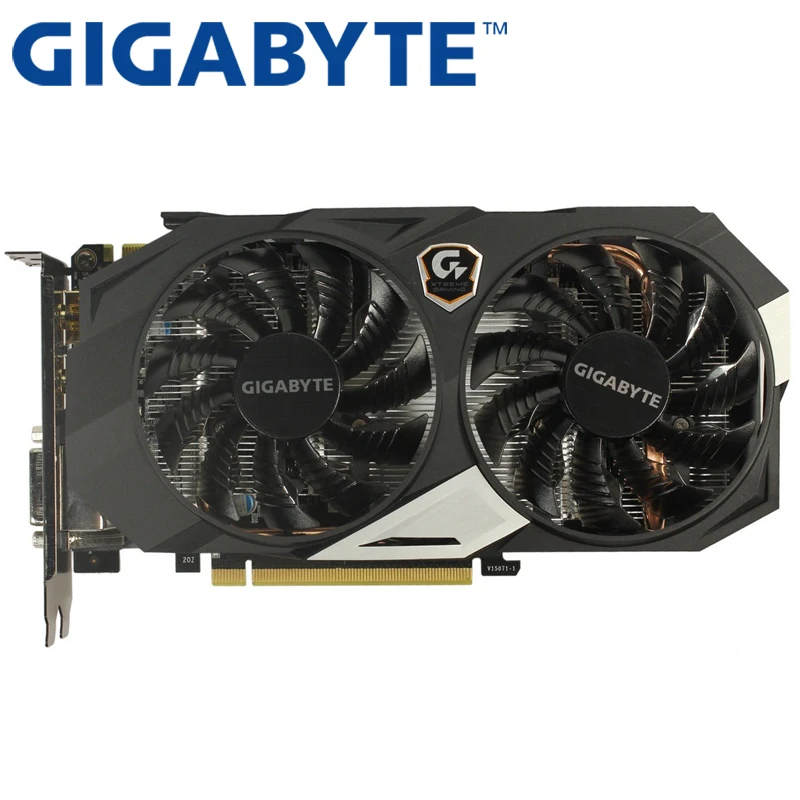 Видеокарта GIGABYTE GTX 950 2GB 128Bit GDDR5 для видеокарт nVIDIA VGA Geforce GTX950 б/у GTX 750 Ti GTX750 1050