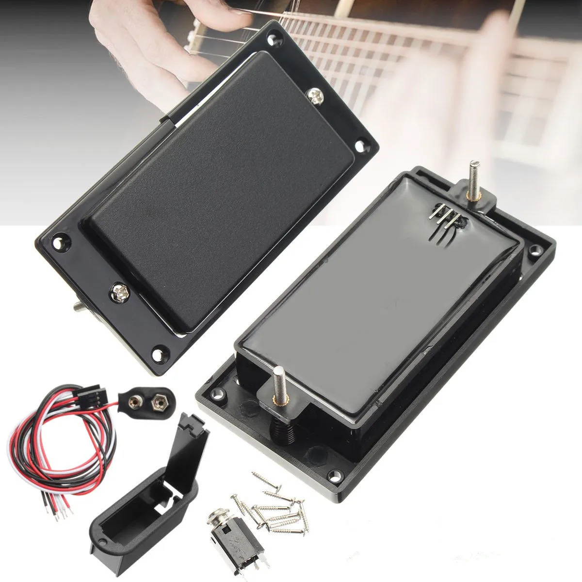 Электрогитара Humbucker Pickup 81/85 закрытый потенциометр 2 активных звукоснимателя с