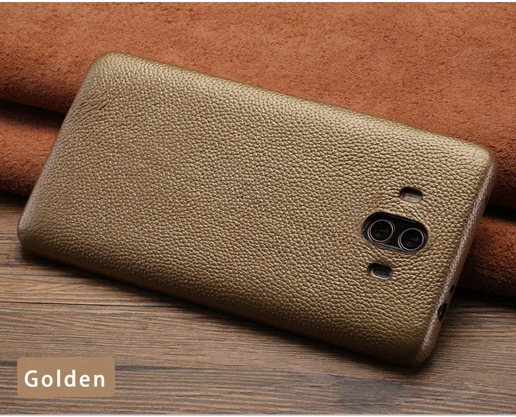 LANGSIDI пластиковый защитный чехол для huawei mate 10 pro mate 9 pro из коровьей кожи Litchi текстурой