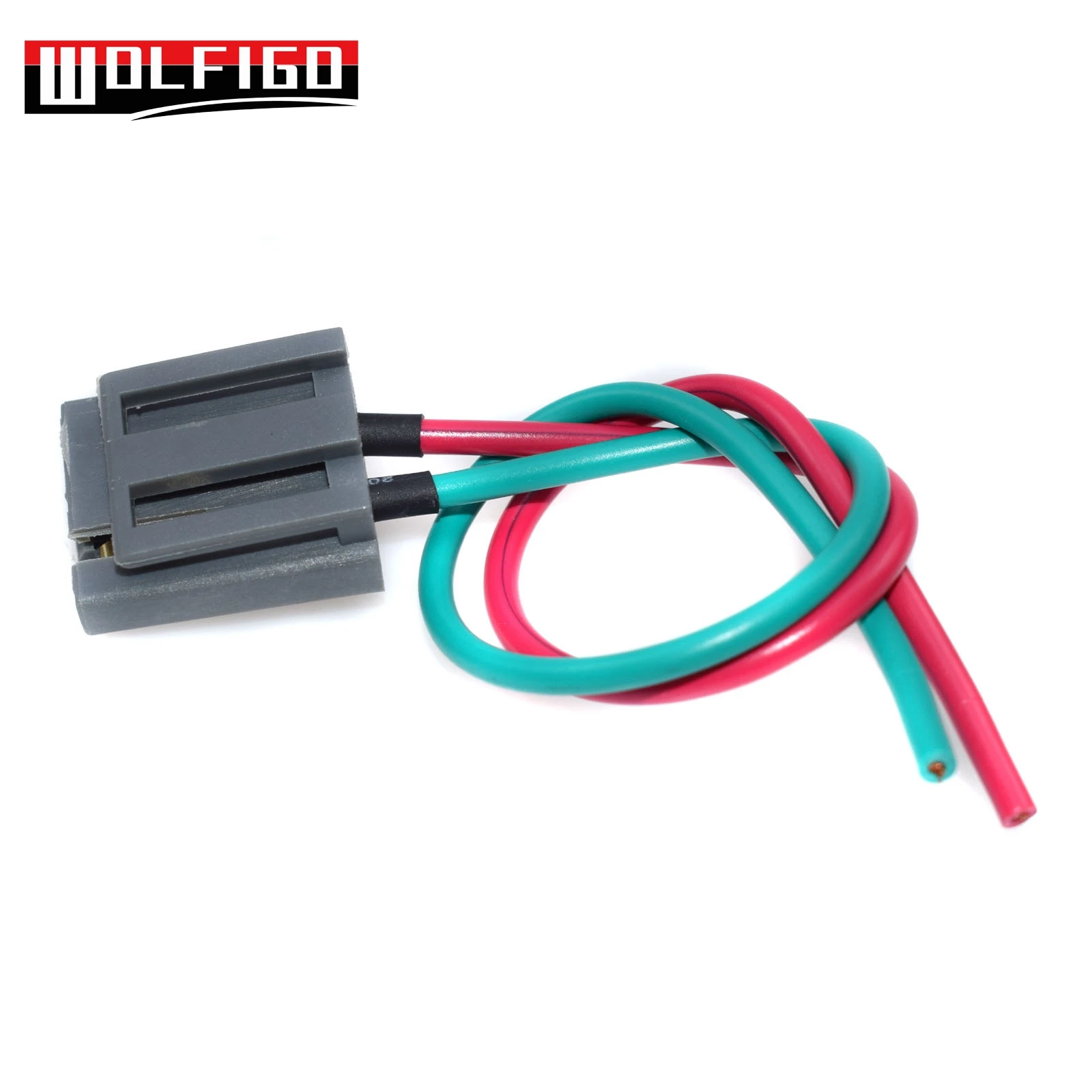 WOLFIGO 1 PC/2PCS/4PCS New JM6933 Pigtail Wire Harness Connector Dual 12v Power For G-M HEI Coil In Cap Distributor 170072