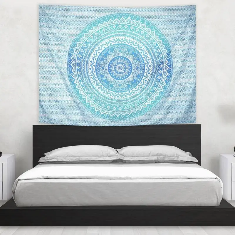 

Portable Bohemia Mandala Tapestry Wall Hanging Mats Comfort Beach Picnic Blanket Curtains Tablecloths Picnic Mats Beach Towels