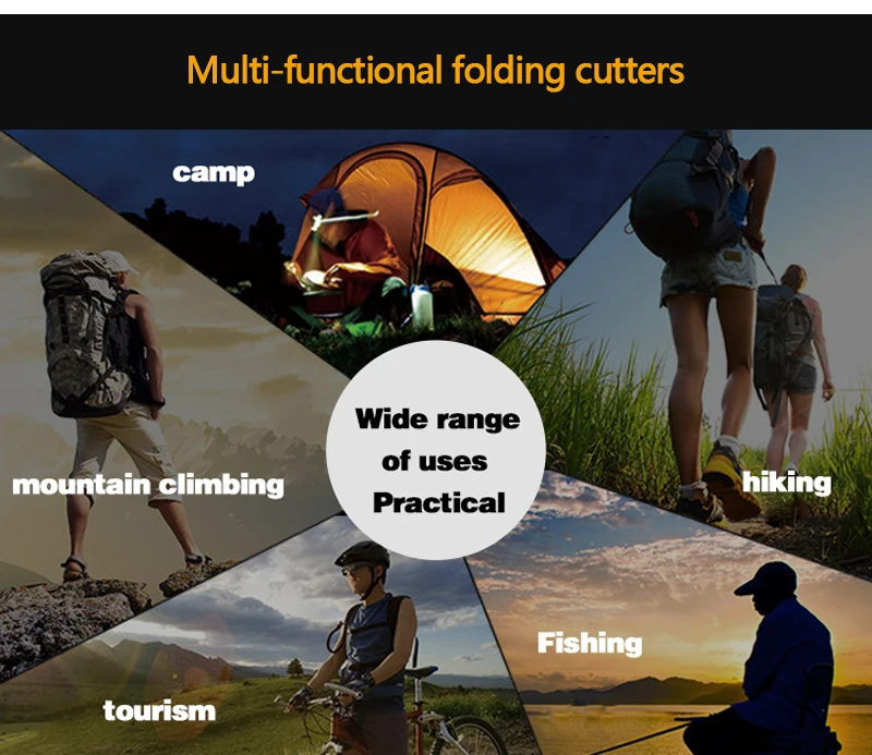 EDC Folding Multitool with Mini Tools Knife Pliers Swiss Army Knife and Multi-tool kit for outdoor camping Survival equipment