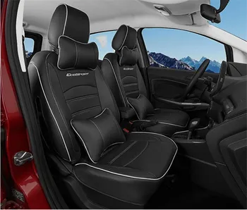 

Car styling Car interior special all-round four seasons PU seat cover cushion for Ford Ecosport 2018 Car-covers